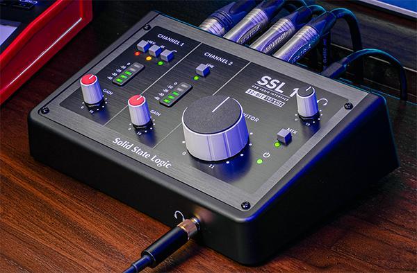 SSL 2+ – Schnittstelle für die Podcast-Produktion