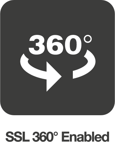 Symbol „SSL 360 aktiviert“