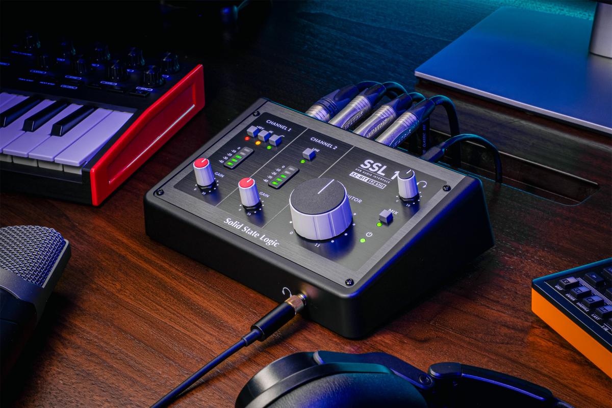 SSL 1 Audio Interface Angle