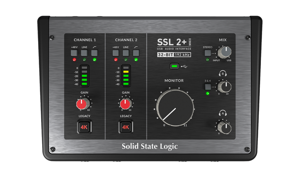 SSL 2+ MKII Overhead