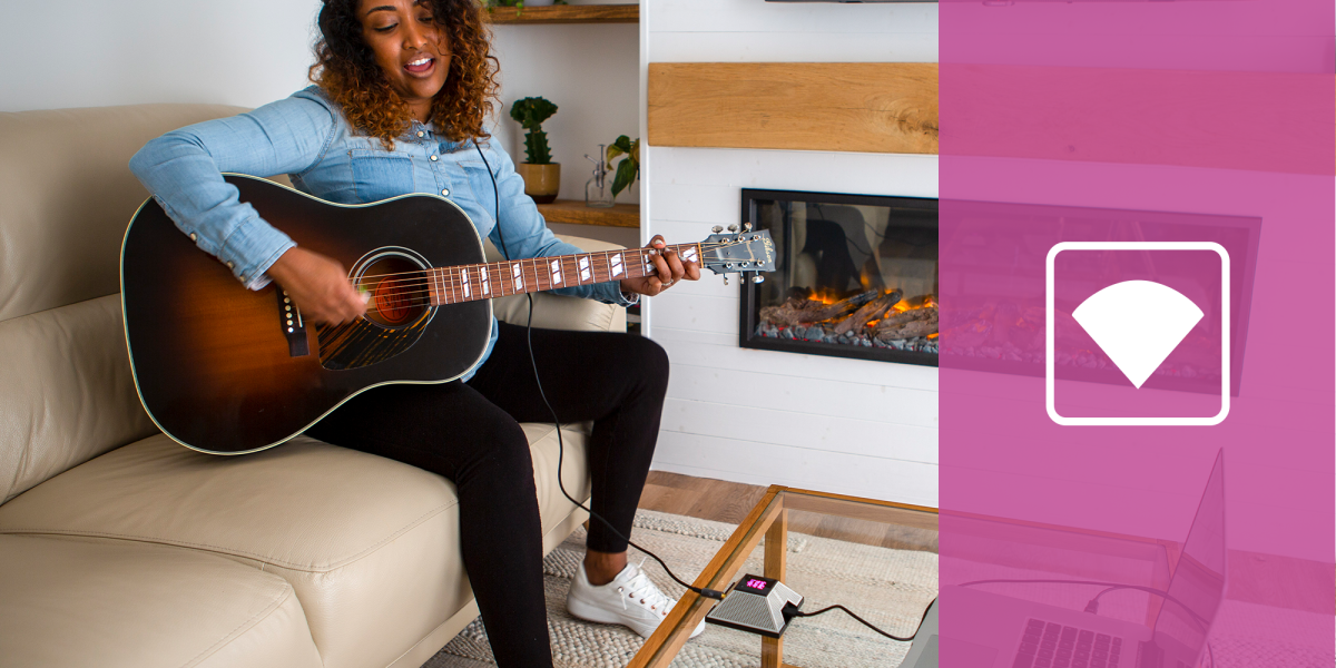 CONNEX USB-Mikrofon im Gesangsmodus